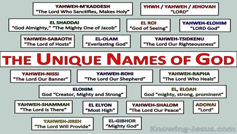 The Unique Names of God (devotional)07-26 (red)